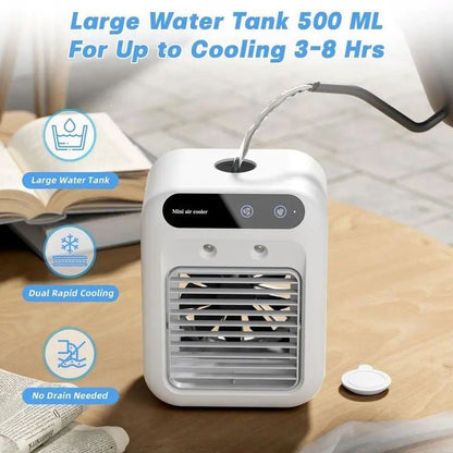 BowLift | Portable 3-In-1 Cooling Fan with 2-Speed Mist