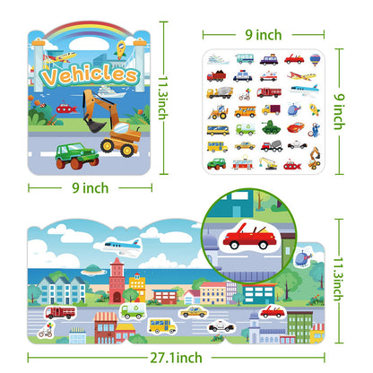 BowLift | Reusable Sticker Book - Keep Kids off Devices!