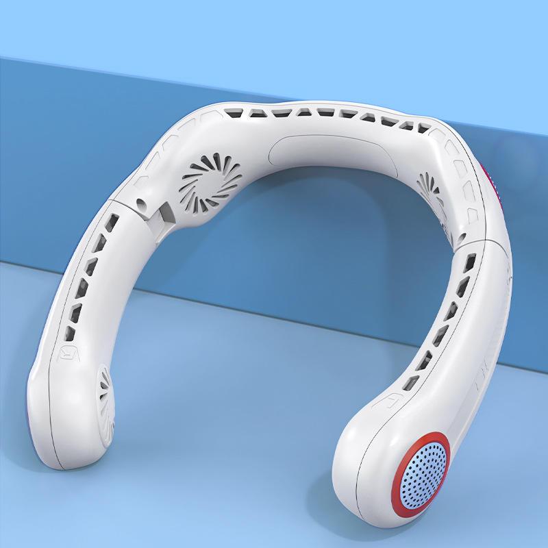 Portable foldable hanging neck fan | Karnz