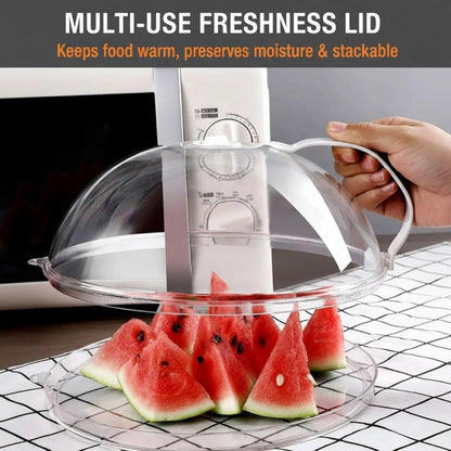 Mess-Free Microwave Splatter Cover Bowlift