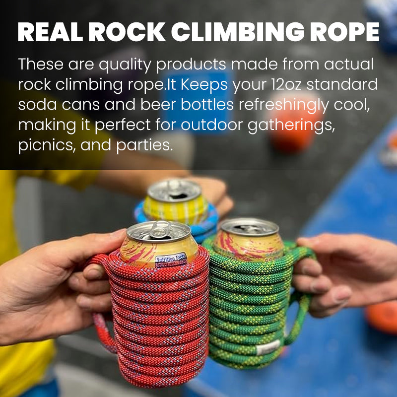 BowLift | Recycled Rock Climbing Rope Can Cozy