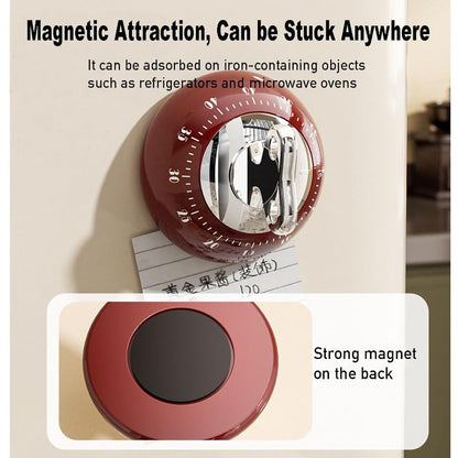Magnetic Mechanical Kitchen Timer Bowlift