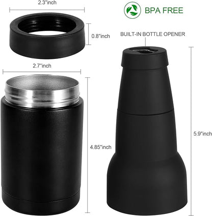 Skanto | Beer Bottle and Can Cooler with Beer Opener.