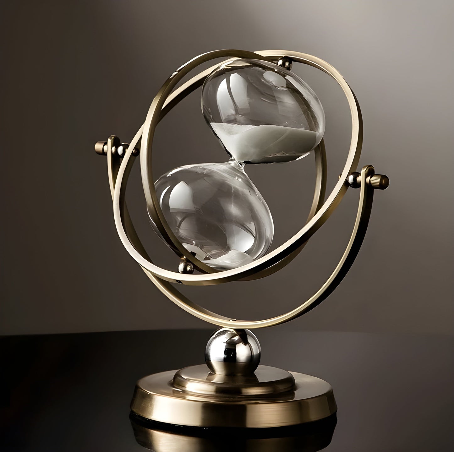 GracefulTime Clock - Luxury Hourglass with Hourglass | Brehn