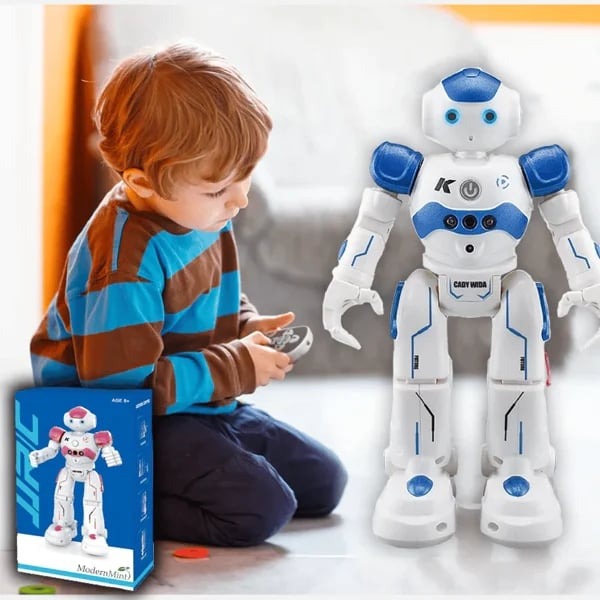 Smart Robot Toy for Kids | ThinkBot Interactive Learning Robot | Gesture Control | Dances and Speaks | Rechargeable