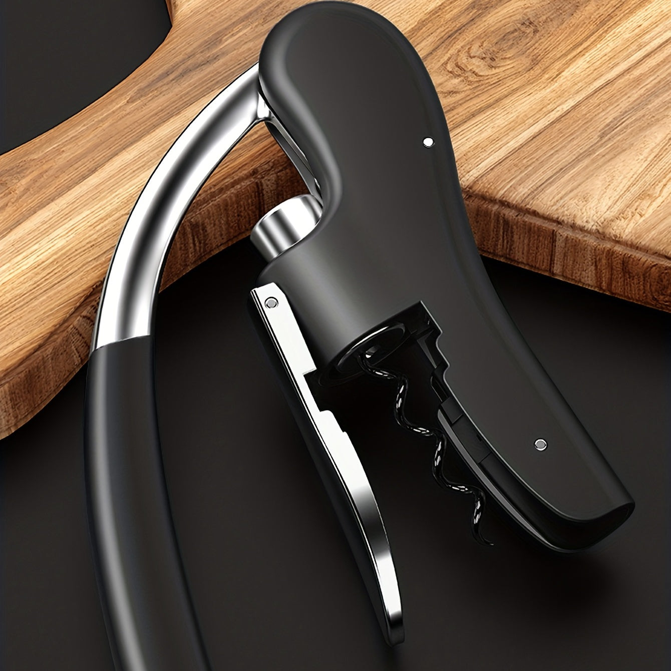 Lever corkscrew for wine bottles | Bowlift