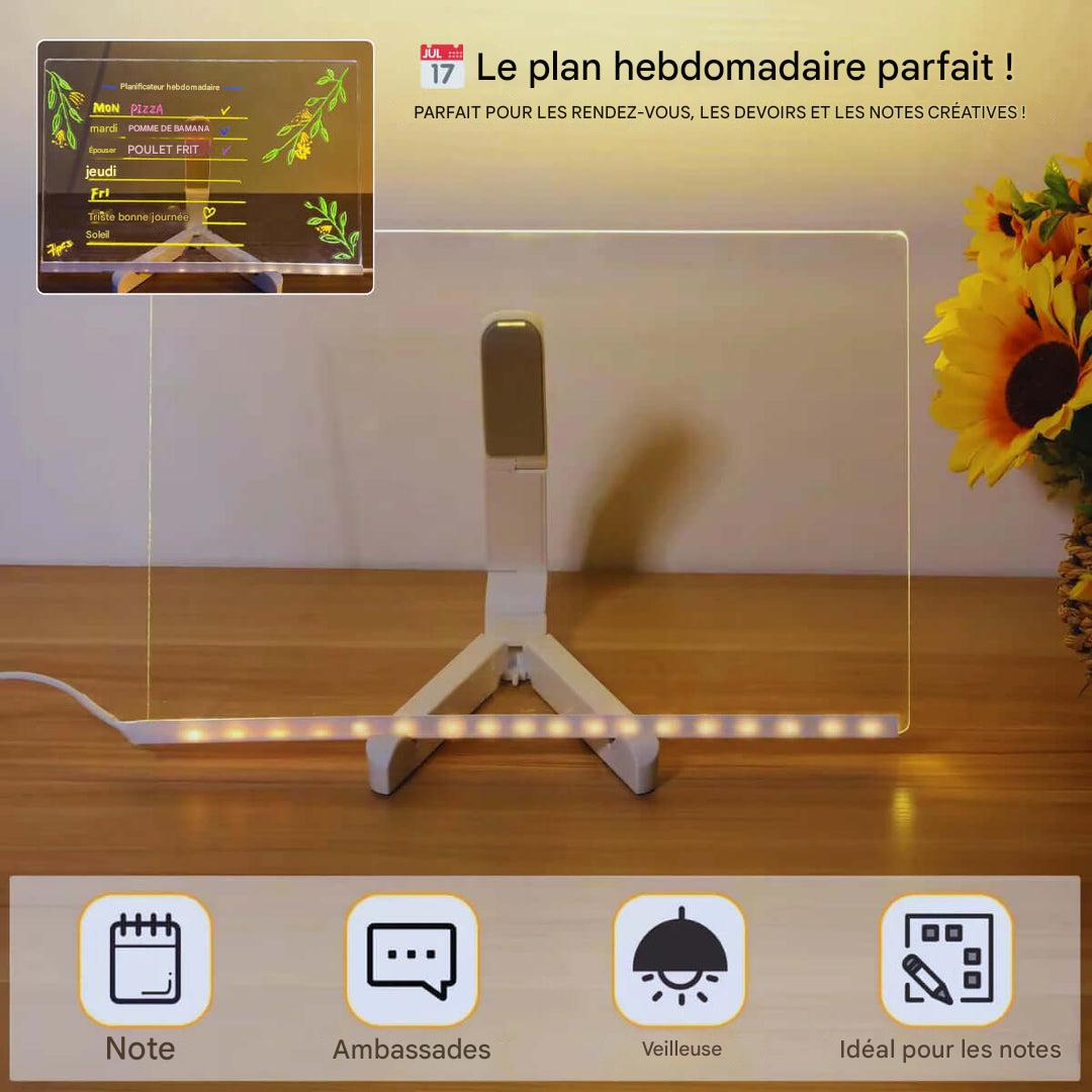 Skanto | Kiddli LED Drawing Board – Reusable Light-Up Writing Tablet