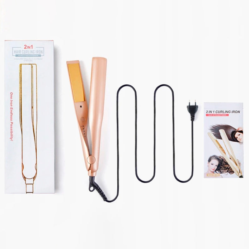 BowLift | WaveLuxe Pro – One device. Straight. Curly. Perfectly styled.