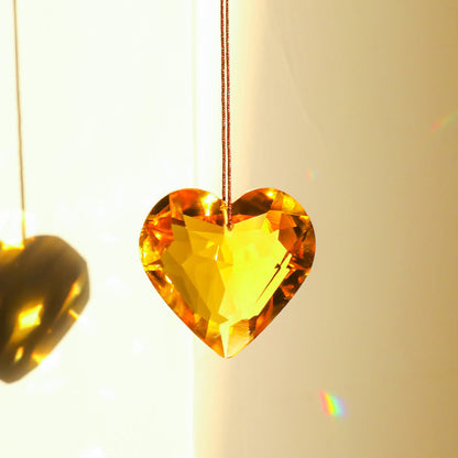 Skanto | Hanging Heart Sun Catcher Prism Craft Projects