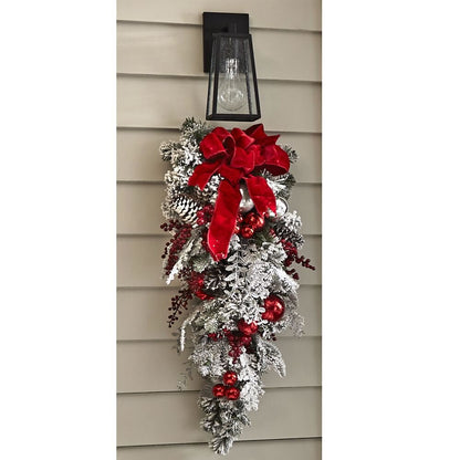 Skanto | The Cordless Prelit Red and White Christmas Decoration