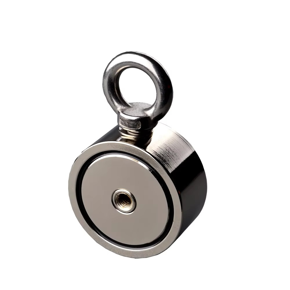 Skanto | Dual Strength Fishing Magnet Kit - N52 Neodymium 80/120KG Kraft with 10m Rope