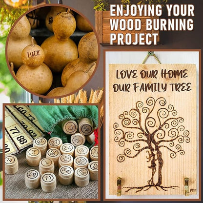 Skanto | 26 Letter Copper Mold — DIY Wood Burning/Crafting Set
