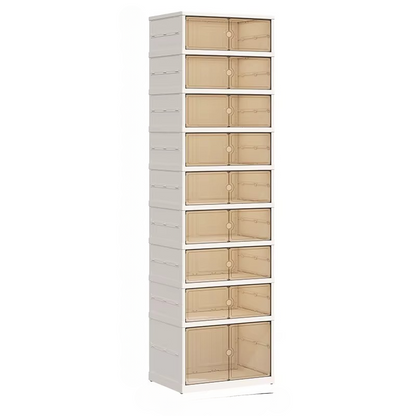 BowLift | Transparent Foldable Large-Capacity Shoe Organizer