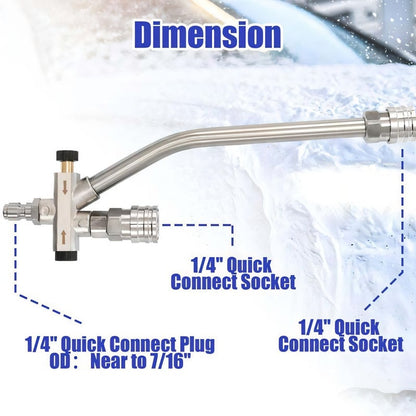 BowLift | Foam Cannon Dual Connector Accessory