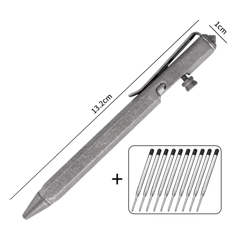 BowLift | Tactical Titanium Alloy Self-defense Signature Pen