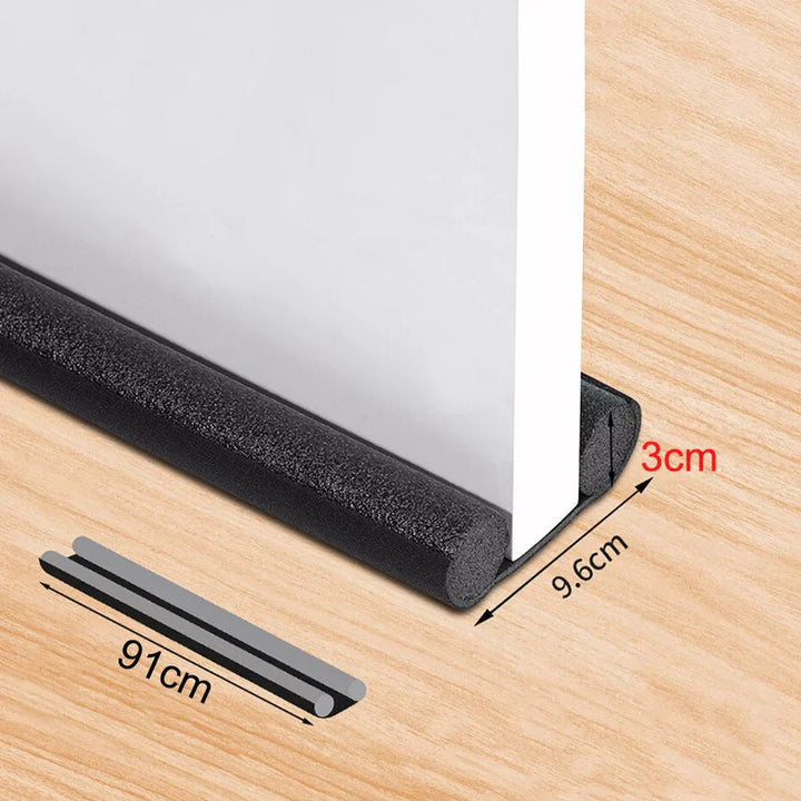 Door seal against draughts – without drilling, 90 cm | Karnz