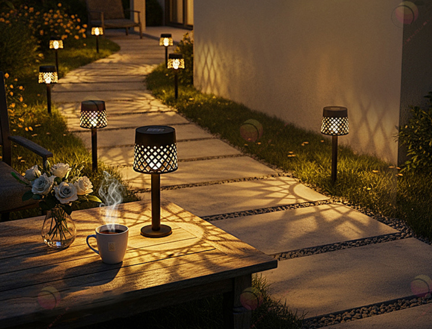 BowLift | EcoLume – Versatile Solar-Powered Desk Lamp