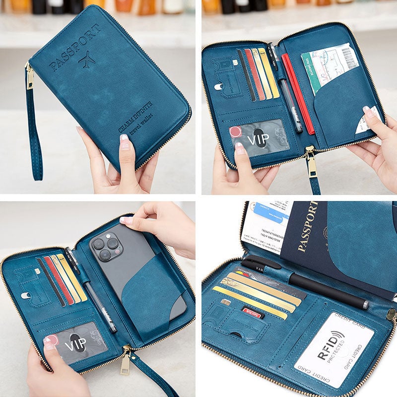 Multifunctional RFID passport cover