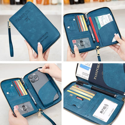 Multifunctional RFID passport cover