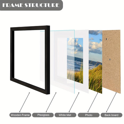 PhotoFrame – Stylish Wooden Frames Set Bowlift