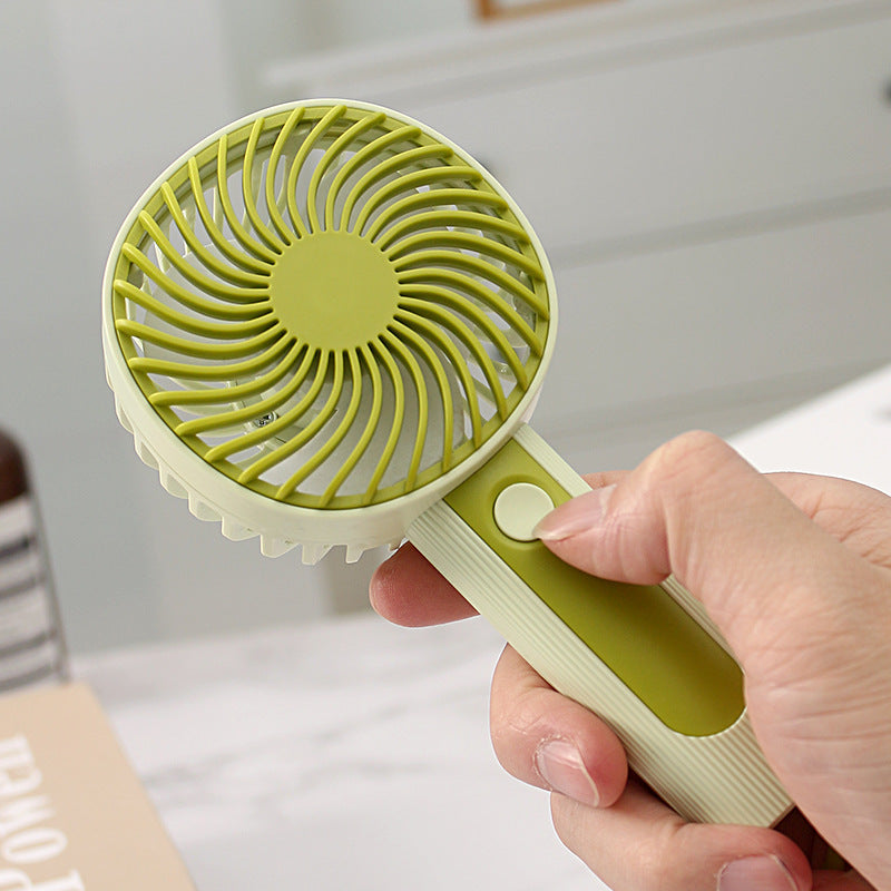 Mini Handheld USB Rechargeable Fan - 3-Speed Portable Air Cooler | Karnz