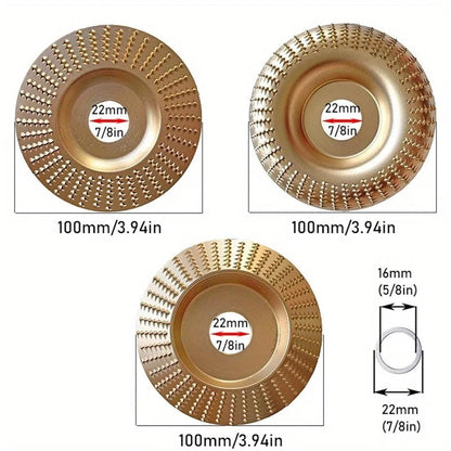 BowLift | Slope-Type Wood Carving Disc for Angle Grinder