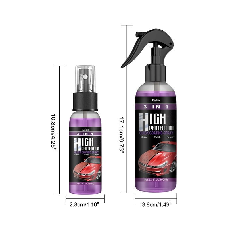 3 in 1 High Protection Fast Car Coating Spray | Karnz
