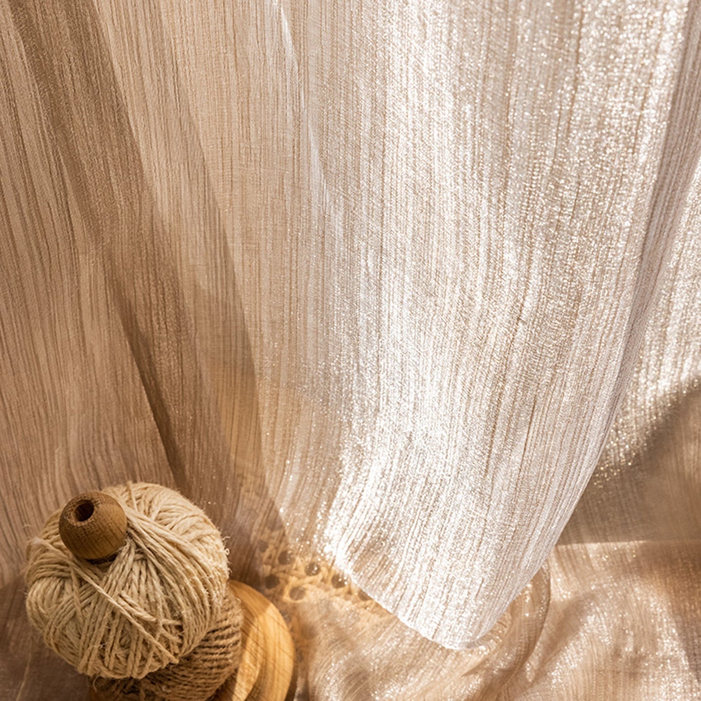 Transparent Linen Curtains, Light and Modern for Living Room | Kalsten