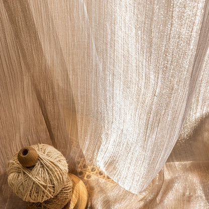 Transparent Linen Curtains, Light and Modern for Living Room | Kalsten