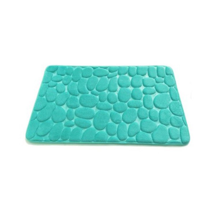 Skanto | Coated Bath Mat with Stone Texture