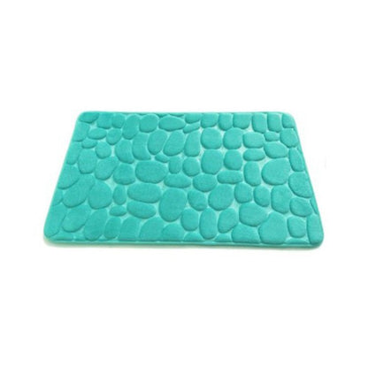 Skanto | Coated Bath Mat with Stone Texture