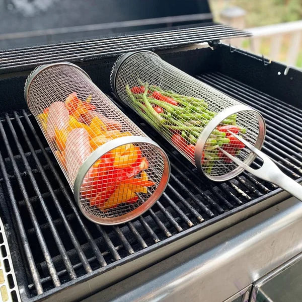 Skanto Skanto | Grill Spin - Rolling Grill Basket (1+1 Free)