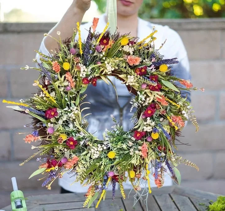 Brehn | Handmade Texas Wildflower Wreath