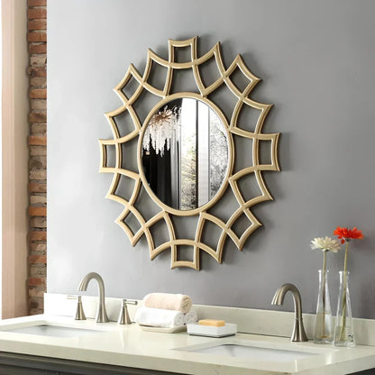 Skanto | Luxurious Irregular Mirror Wall Decor for Modern Interiors