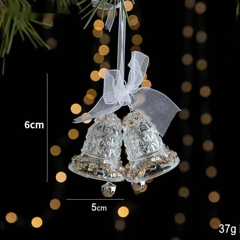 Skanto | Christmas Decorations Sequins Acrylic Transparent Pendant