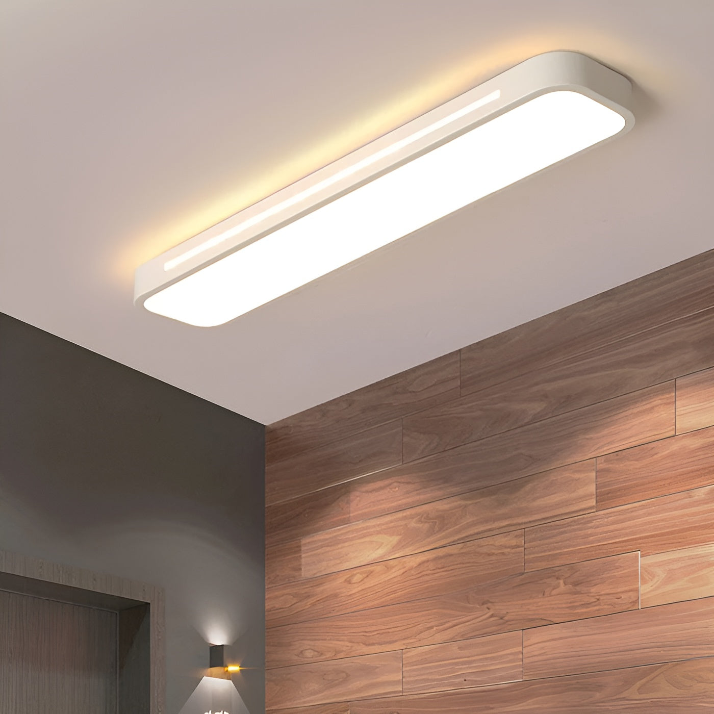 Rectangular Ceiling Lamp – Clean Lines & Modern Design | Perfect for Living Room and Dining Nook | Skanto