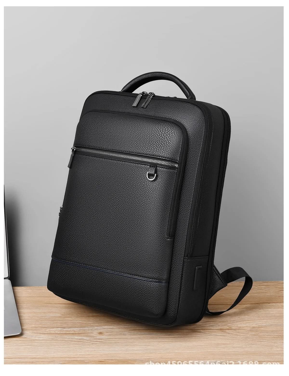 BowLift | MobilLux Leather Rucksack – For work, travel & modern mobility
