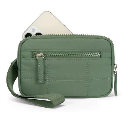 Skanto | Stylish Nylon Wristlet Wallet with Multiple Compartments