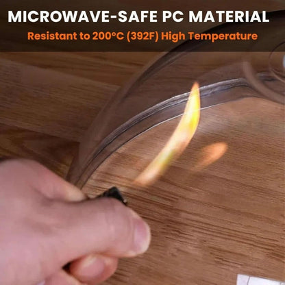 Mess-Free Microwave Splatter Cover Bowlift