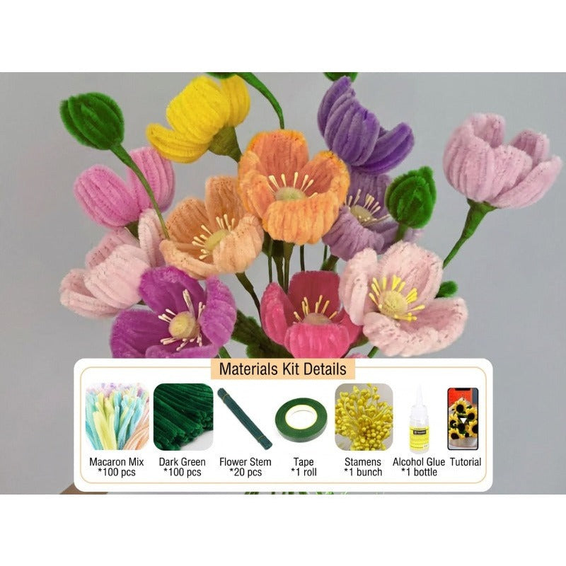 BowLift | DIY Chenille Flower Kit