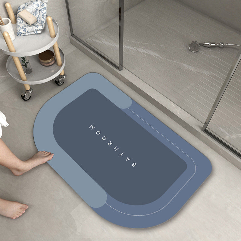Bathroom sliding door doormat. | Karnz