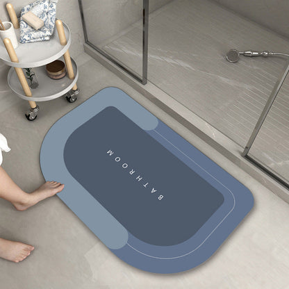 Bathroom sliding door doormat. | Karnz