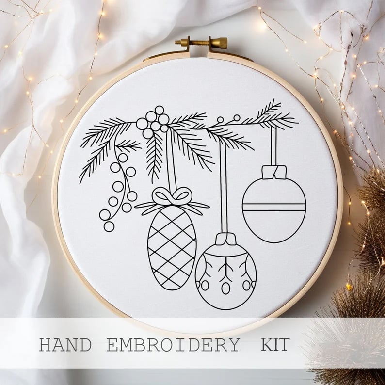 BowLift | Christmas Embroidery KIT