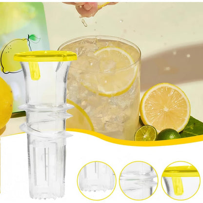 Portable manual citrus juicer bowl