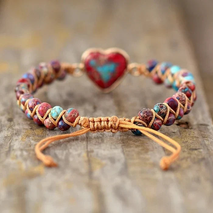 Skanto | Heart Jasper Bracelet