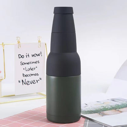 Skanto | Beer Bottle and Can Cooler with Beer Opener.