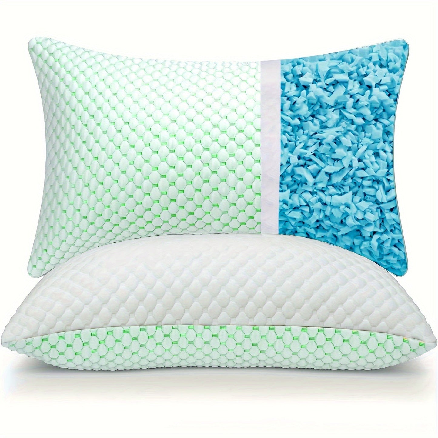 FraisCoussin - Cooling Pillow with Washable Bamboo Cover