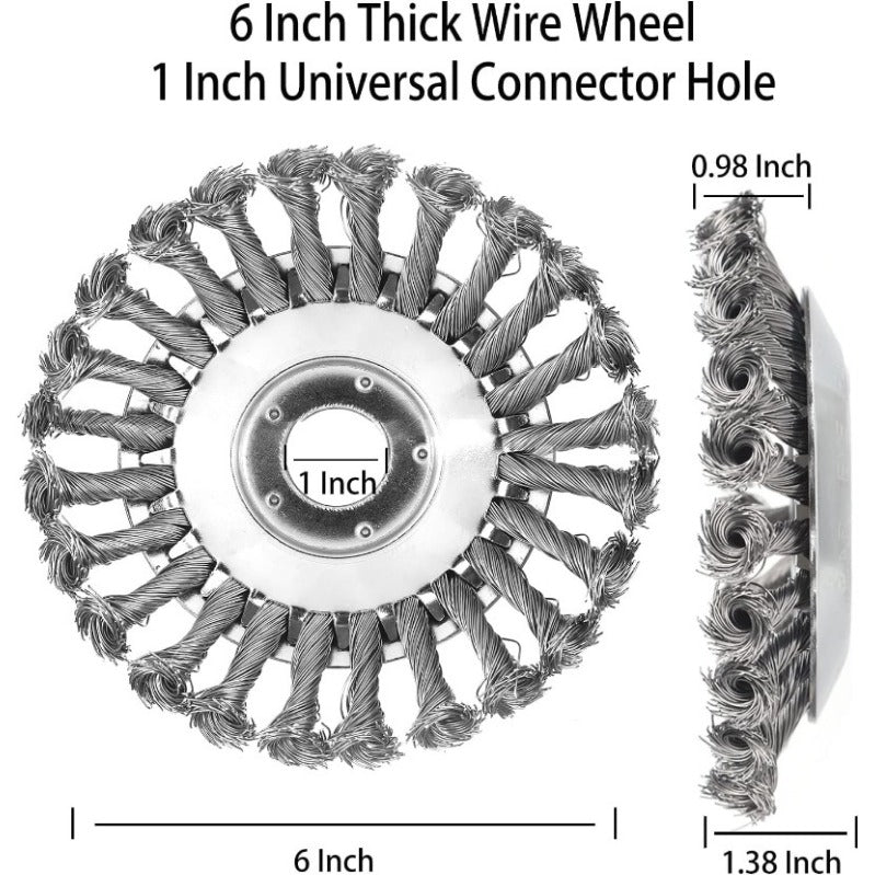 BowLift | Universal Steel Wire Trimmer Brush Head