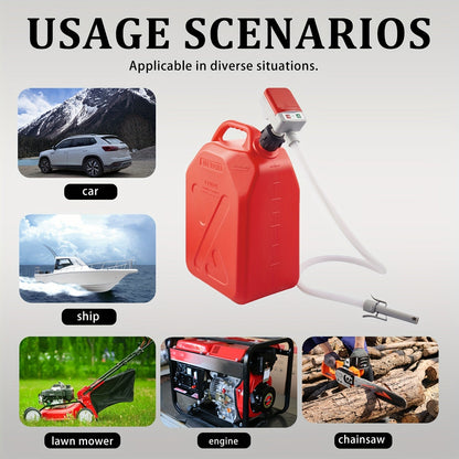Skanto | Battery-Powered Fuel Pump - Compact & Portable Design for Easy Refueling