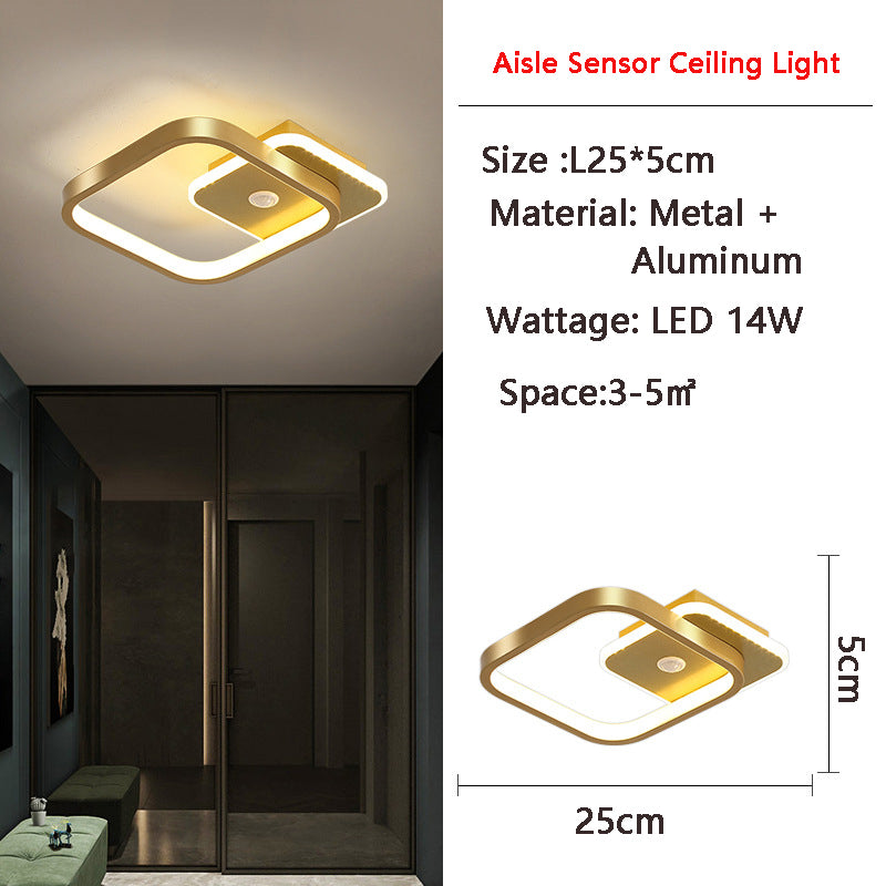 BowLift | MotionGlide PIR Motion Sensor LED Ceiling Light | Smart Lighting | Energy Efficient | Perfect for Hallway & Bathroom